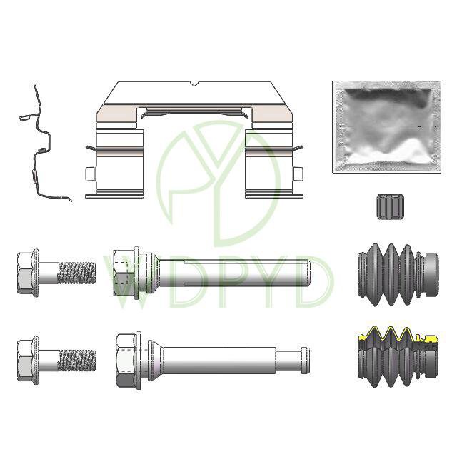 A21R23-3501137 Brake Caliper Kit Fitting Hardware Brake Caliper Guide Pin Car for Gaz GAZELLE